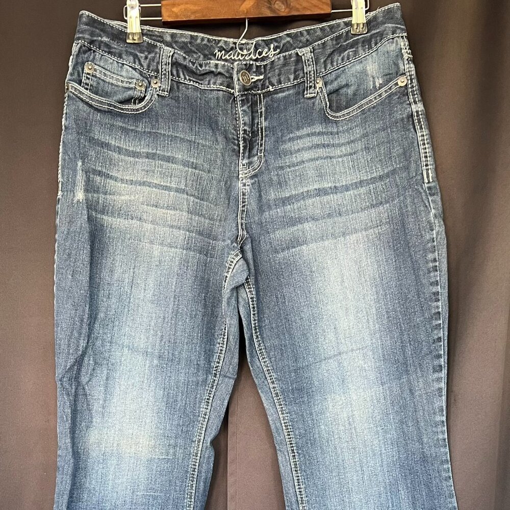 Maurices Distressed Jeans - Size 13/14 Long